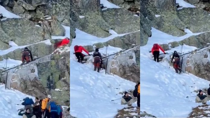 newsmalayalam_2025-10-22_ukh7pv7b_Couple-climbs-frozen-peak-in-Poland-with-9-month-old-baby