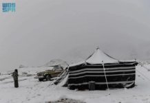 സഊദി അറേബ്യയിൽ ശൈത്യകാലത്ത് രേഖപ്പെടുത്തിയ ഏറ്റവും കുറഞ്ഞ താപനില മൈനസ് 10 ഡിഗ്രി സെൽഷ്യസ്