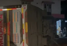 ശബരിമല തീർഥാടകർ സഞ്ചരിച്ചിരുന്ന ബസ് മറിഞ്ഞ് അപകടം; ഒരാളുടെ കാൽ അറ്റുപോയി