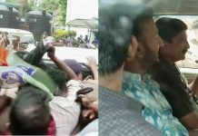 രാഹുല് മാങ്കൂട്ടത്തിലിന് നേരെ ആശുപത്രി വളപ്പില് യുവജന സംഘടനകളുടെ പ്രതിഷേധം; പോലീസ് വാഹനം വളഞ്ഞ് പ്രതിഷേധക്കാര്