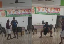 കോൺഗ്രസ് മണ്ഡലം കമ്മിറ്റി ഓഫീസിൽ മദ്യപിച്ചെത്തി നൃത്തം ചെയ്തു; മൂന്ന് പ്രവർത്തകർക്ക് സസ്പെൻഷൻ