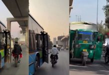 റീൽസിനായി ഓടിക്കൊണ്ടിരിക്കുന്ന വാഹനങ്ങളുടെ വാതിലുകൾ തുറന്ന് ബൈക്ക് യാത്രികൻ; പിന്നാലെ അറസ്റ്റ്