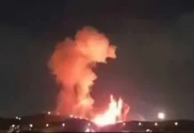 ഇറാനിൽ വൻ സ്ഫോടനം; ഉപയോഗിച്ചത് ബങ്കർ ബസ്റ്റർ ബോംബ് ?