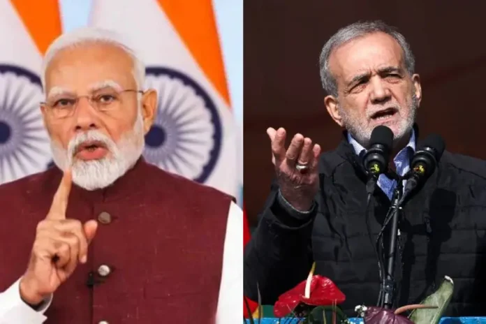 narendra-modi-and-iranian-president-masaud-pezeshkian