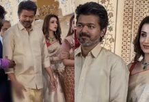 വിവാഹവേദിയിൽ ഒന്നിച്ചെത്തി വിജയ്യും തൃഷയും; ചർച്ചയാക്കി സോഷ്യൽ മീഡിയ