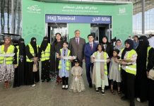 പ്രവാചക നഗരിയിലെത്തിയ ആദ്യ ഇന്ത്യൻ ഹജ്ജ് സംഘത്തെ ഊഷ്മളമായി സ്വീകരിച്ച് മലയാളി വളണ്ടിയർ സംഘങ്ങൾ