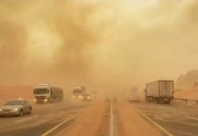 പൊടിയിൽ മുങ്ങി സഊദിയുടെ വിവിധ ഭാഗങ്ങൾ; മക്ക മേഖലയിൽ കനത്ത പൊടിക്കാറ്റ്, വിവിധ പ്രദേശങ്ങളിൽ ശക്തമായ മഴയ്ക്ക് സാധ്യത – മുന്നറിയിപ്പ്