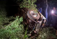 ജീപ്പ് കൊക്കയിലേക്ക് മറിഞ്ഞ് 2 മരണം; 3 പേർക്ക് ഗുരുതര പരുക്ക്