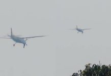 സ്വകാര്യ വിമാനം മരത്തിൽ ഇടിച്ചു തകർന്നു