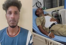 പോലീസിന് നേരെ ലഹരി സംഘത്തിന്റെ ആക്രമണം; ഉദ്യോഗസ്ഥന് പരുക്ക്