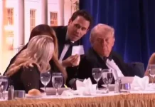 അത്താഴവിരുന്നിടെ വെടിവയ്പ്: ട്രംപിനെ ഒഴിപ്പിച്ചു, അക്രമി അറസ്റ്റിൽ