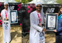 കന്തൂറ ധരിച്ച് ലണ്ടൻ മാരത്തണിൽ പങ്കെടുത്ത് മലയാളി യുവാവ്: ഓടിയെടുത്തത് ഗിന്നസ് വേൾഡ് റെക്കോർഡിൽ